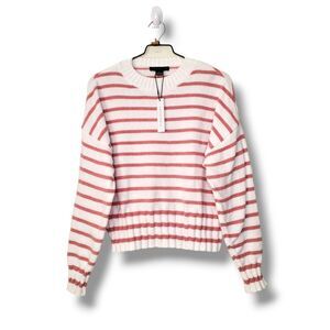 NWT Sanctuary Striped Ultra Soft Plush Cozy Knit Sweater Sz S